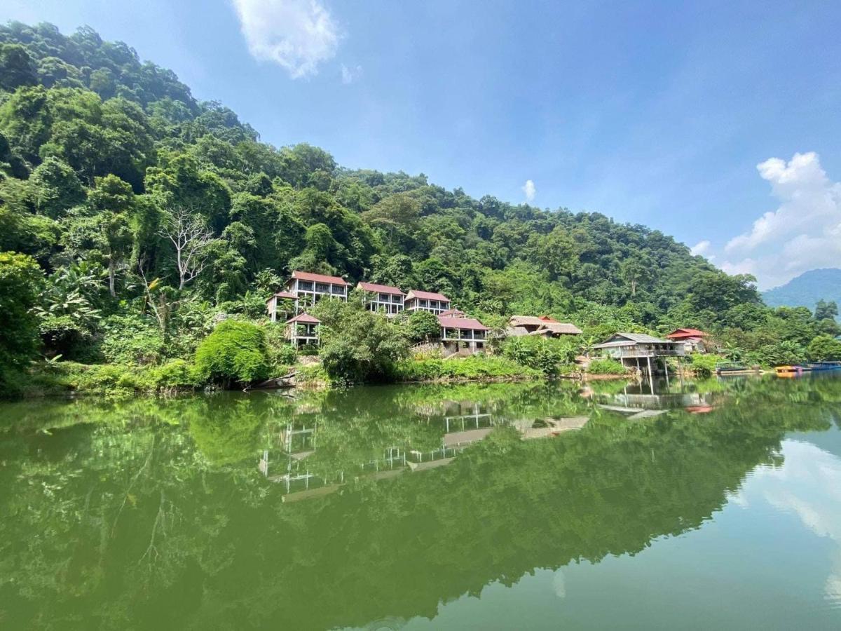 فندق Coc Poucفي  Ba Be Lakeside Bungalow المظهر الخارجي الصورة